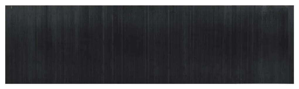 vidaXL Διαχωριστικό Δωματίου Μαύρο 165 x 600 εκ. από Μπαμπού