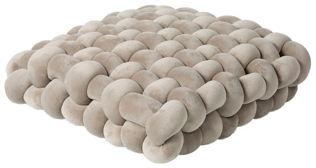 Διακοσμητικό Μαξιλάρι Βελουτέ (40x40) Das Home Μπεζ