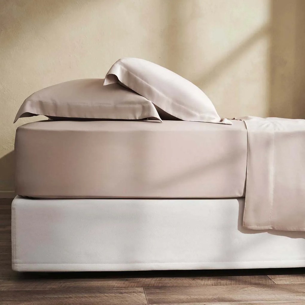 Σεντόνι King Size Με Λάστιχο (180x200+35) Gofis Home Sentia 305 Μπεζ