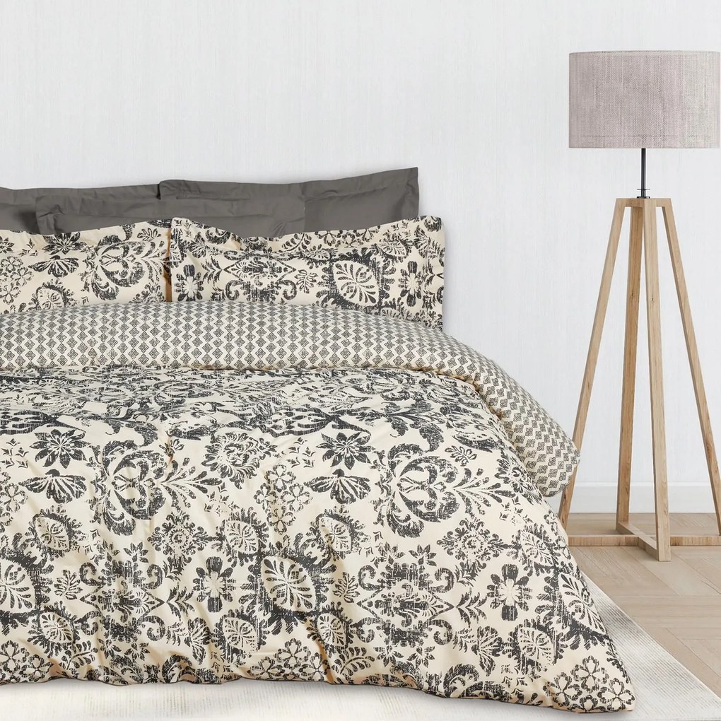 ΣΕΤ KING SIZE ΣΕΝΤΟΝΙΑ 4 ΤΕΜ. 260x280cm DAS HOME - HAPPY 9677