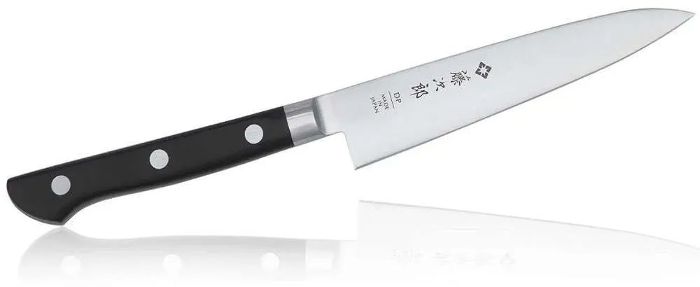 Μαχαίρι Γενικής Χρήσης Classic F-801 12cm Black-Chrome Tojiro Ανοξείδωτο Ατσάλι