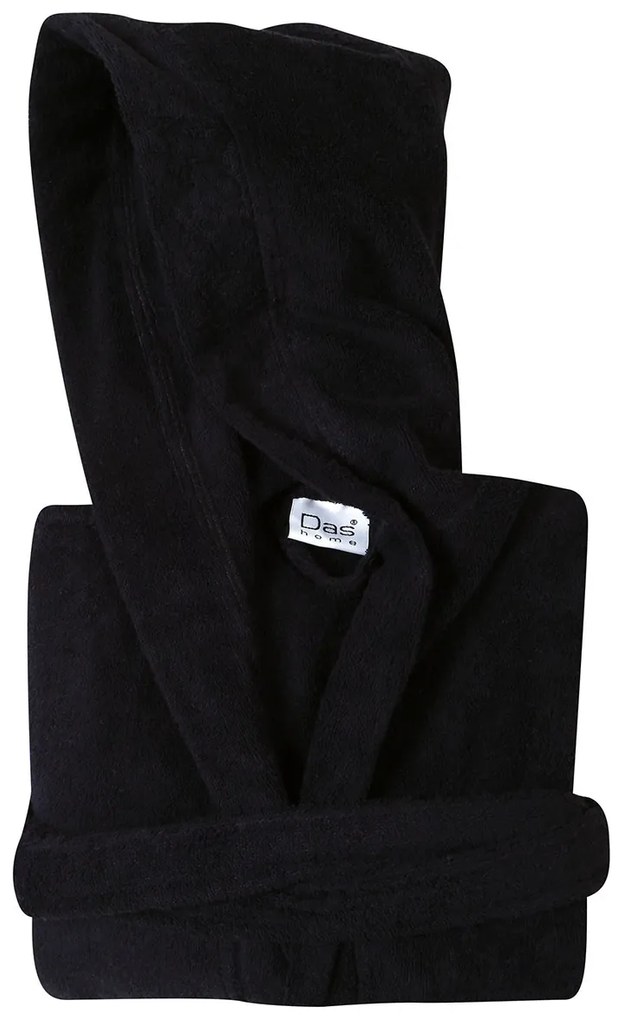 Μπουρνούζι Das Home Casual 1453 Μαύρο XLARGE