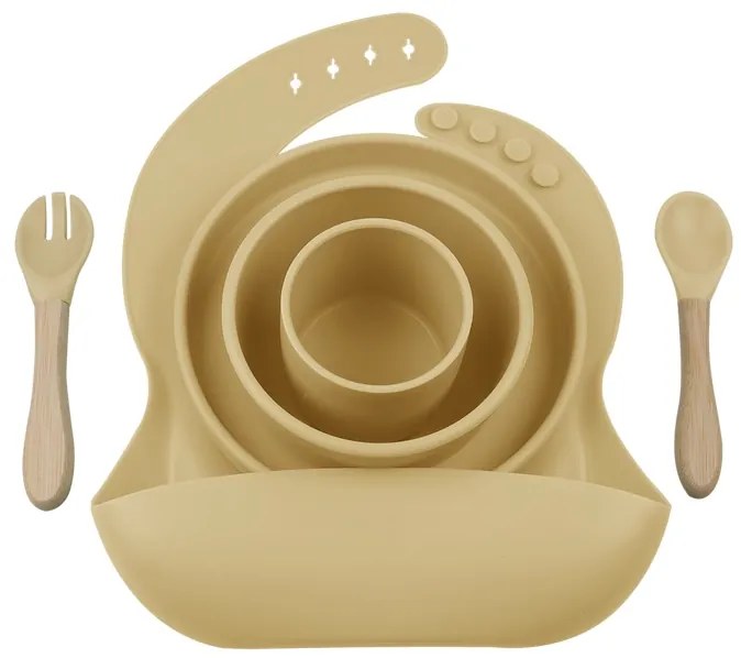 MinikOiOi Σετ BLW III από Σιλικόνη Mellow Yellow