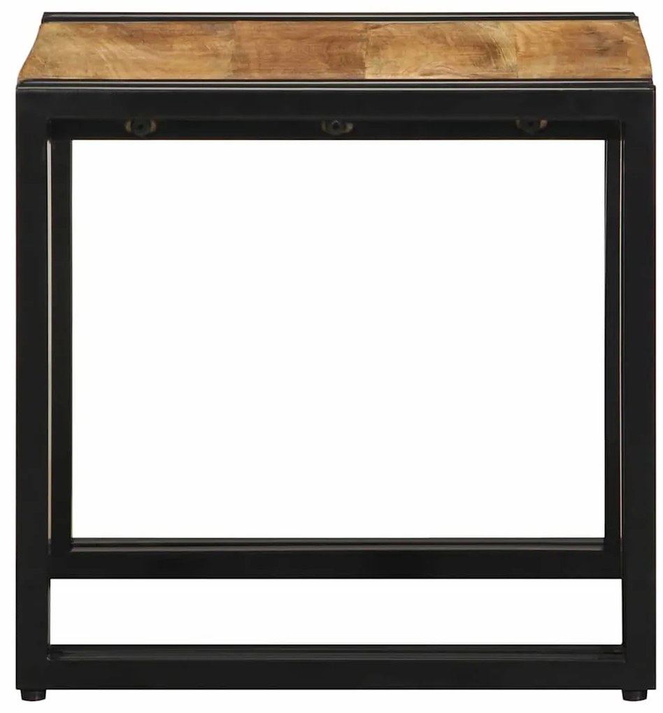 vidaXL Τραπεζάκι σαλονιού Καφέ 40 x 40 x 38 cm Στερεό ξύλο μάνγκο