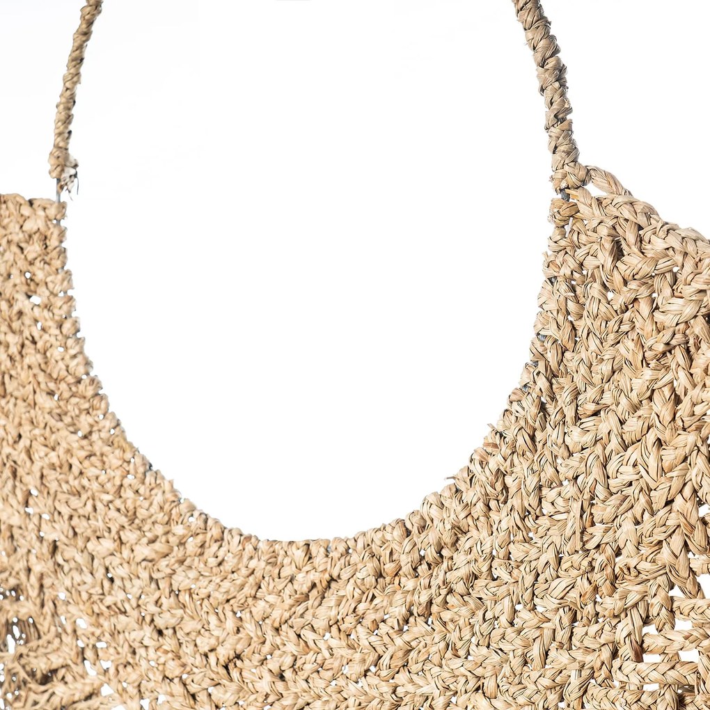 Wall decor S Line 90cm χειροποίητο με κρόσια S1885-00N3