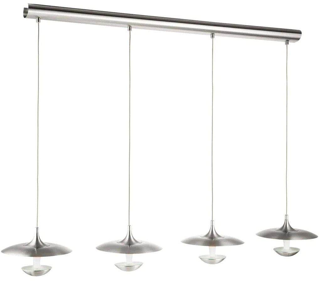 Φωτιστικό Οροφής Led Toronja 95957 White-Silver Eglo Μέταλλο