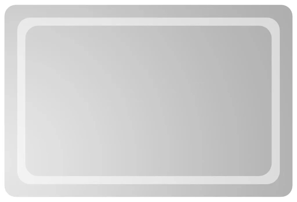 vidaXL Καθρέφτης Μπάνιου με LED 60x90 εκ.
