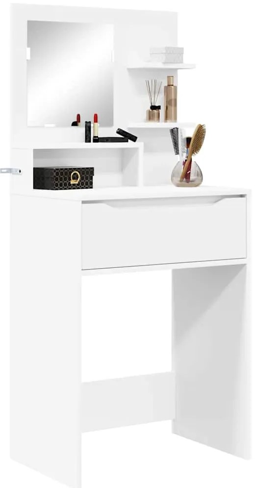 vidaXL Τραπέζια Ντυσίματος Κρεβατοκάμαρας Λευκό 80 x 39,6 x 135 εκ