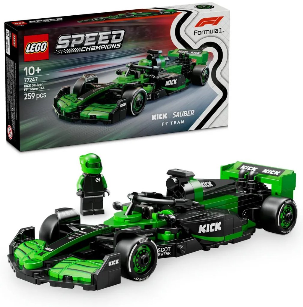 Lego 77247 Speed Champions Kick Sauber F1® Team C44 Race Car για 10+ Ετών 259τμχ