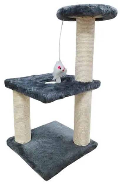 Πύργος Ονυχοδρόμιο για Γάτες με Κρεμαστό Παιχνίδι 41cm- Cat Claw Tower with Hanging Toy-0290003-186716