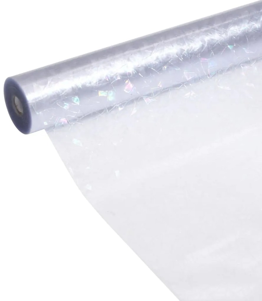 vidaXL Μεμβράνη Παραθύρου Αμμοβολή 3D Ουράνιο Τόξο 60x1000εκ. από PVC