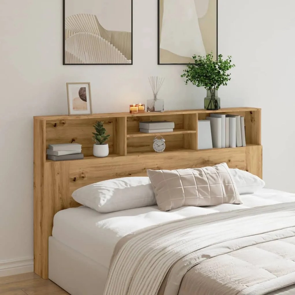 Ντουλάπι κεφαλάρι Artisan Oak Κατασκευασμένο ξύλο 856873