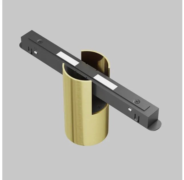 Σποτ Μαγνητικής Ράγας Exility LED 7W Ορείχαλκος Φ5,3cm Alfa TR122-2-7W3K-BS Maytoni TR122-2-7W3K-BS