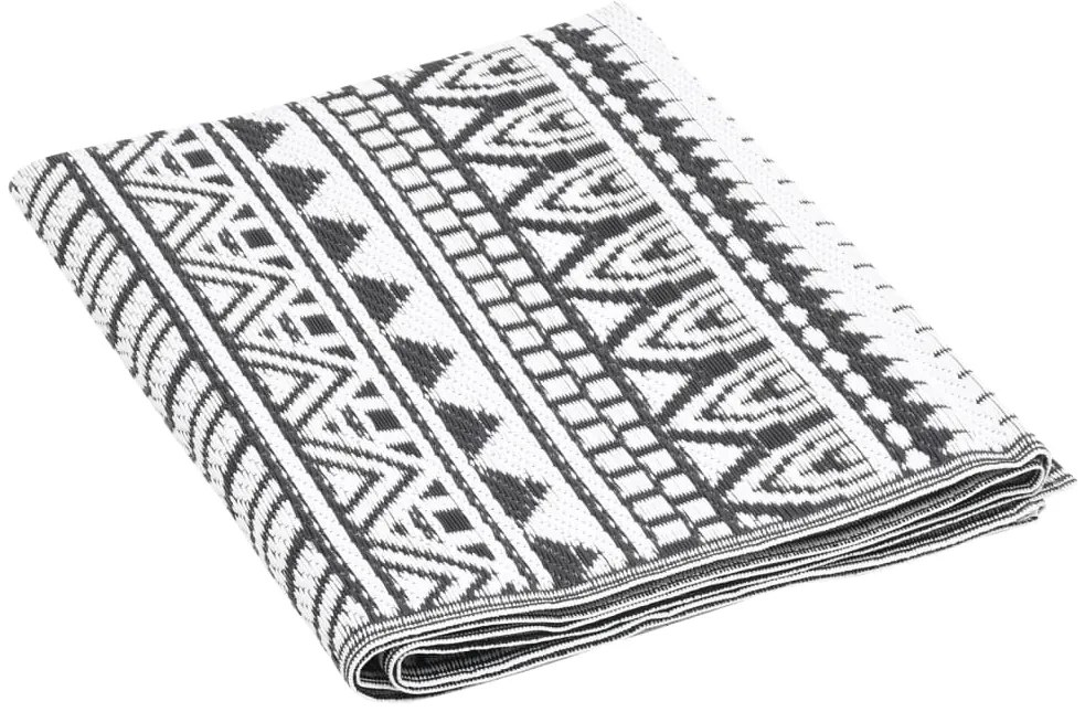 Χαλί εξωτερικού χώρου ARAKIL Μαύρο 120x180 cm PP