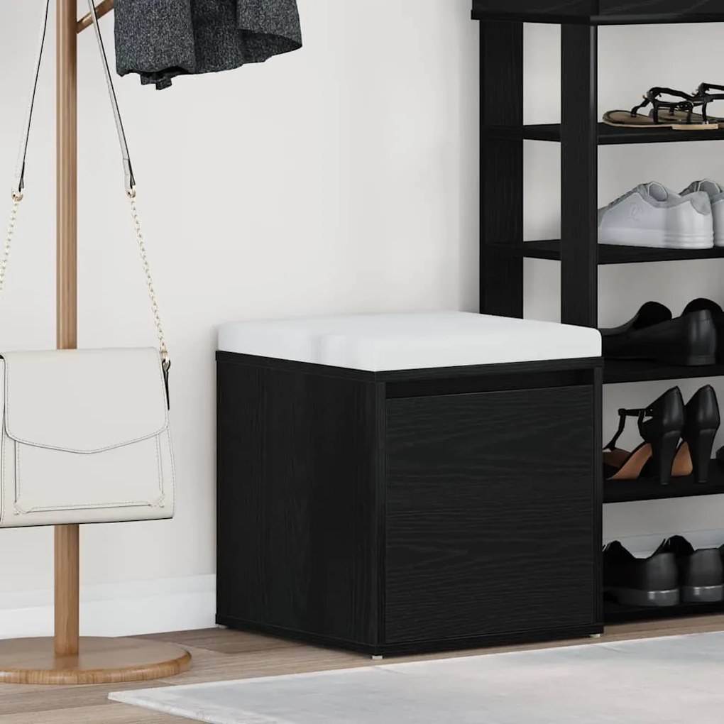 Κουτί με συρτάρια με συρτάρι Μαύρη Οξυά 40,5 x 40 x 40 εκ