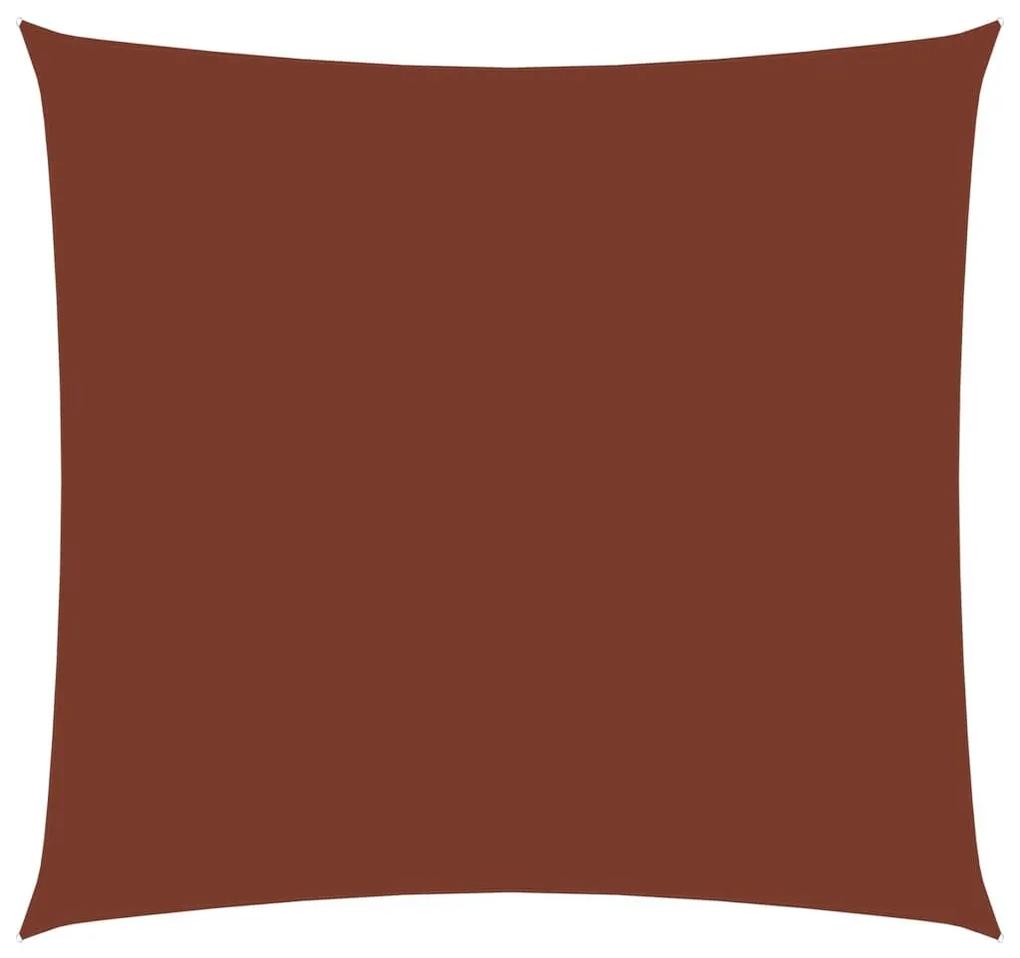 Πανί Σκίασης Ορθογώνιο Τερακότα 2,5 x 3 μ. από Ύφασμα Oxford - Καφέ