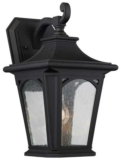 Φανάρι  Απλίκα Φωτιστικό Τοίχου 1xE27  Μαύρο  IP44  39cm  Bedford QZ-BEDFORD2-M Elstead Lighting QZ-BEDFORD2-M Μαύρο