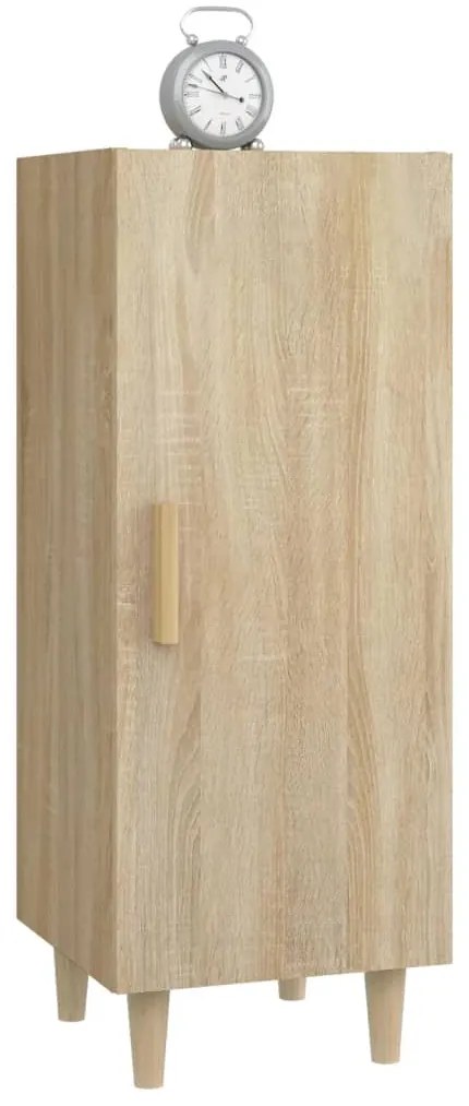 vidaXL Ντουλάπι Sonoma Δρυς 34,5x34x90 εκ. από Επεξεργασμένο Ξύλο