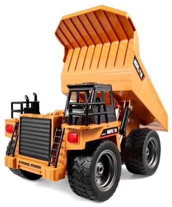 VEVOR RC Remote Control Dump Truck Toy Construction Vehicle Toy 9CH 1:18 Scale