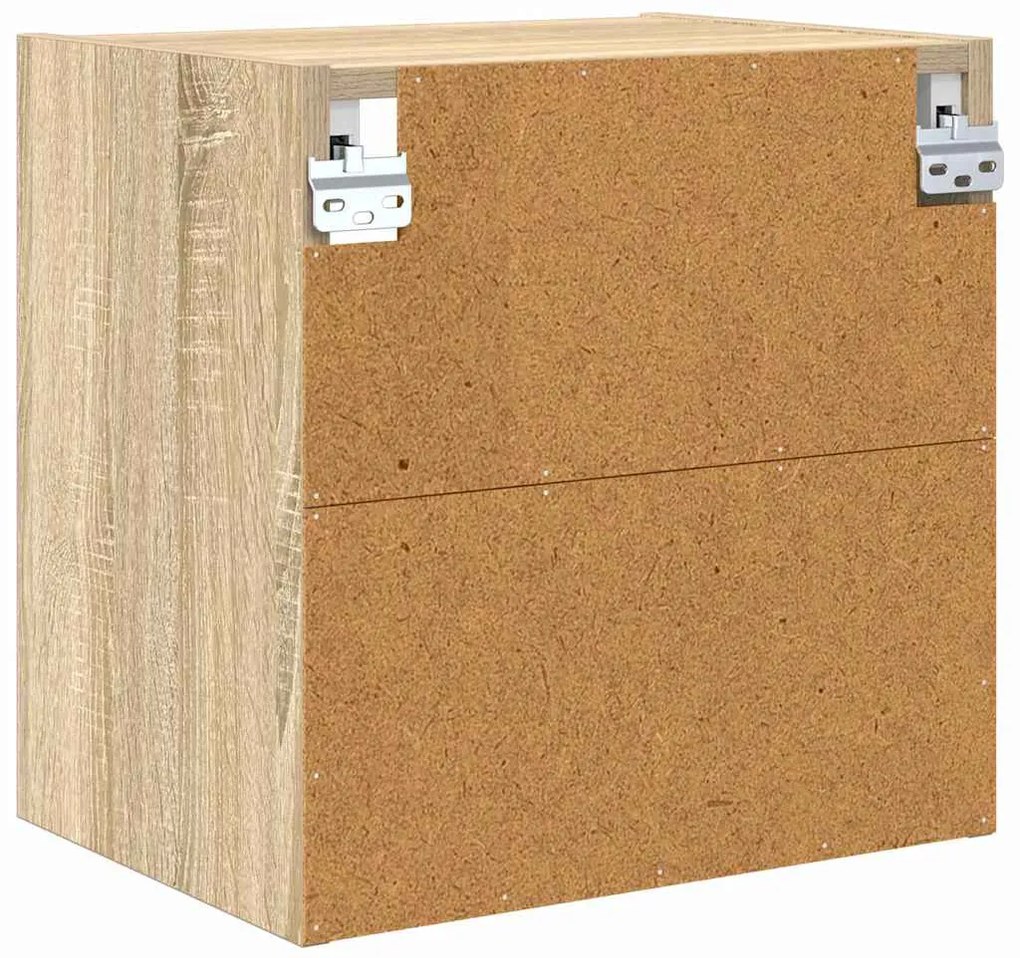 vidaXL Κρεμαστό ντουλάπι Riga Δρύς Sonoma 40 x 29,5 x 40 εκ.