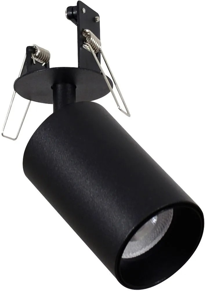 Χωνευτό σποτ οροφής Viokef Stage-Μαύρο
