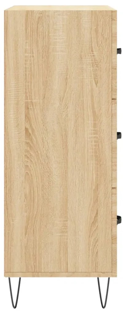 vidaXL Ντουλάπι Sonoma Δρυς 69,5 x 34 x 90 εκ. από Επεξεργασμένο Ξύλο