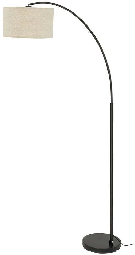 Φωτιστικό Δαπέδου Zenith 16023 130x50x170cm 1xE27 15W Black-Beige TK Lighting