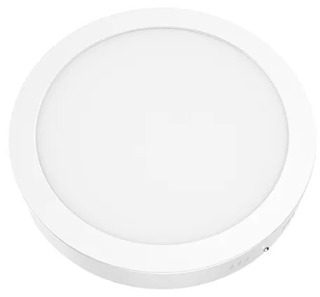 ΛΕΥΚΟ ΣΤΡΟΓΓΥΛΟ LED ΠΑΝΕΛ ΟΡΟΦΗΣ 23W 6500K 2120Lm Φ285mm 230V AC Ra80