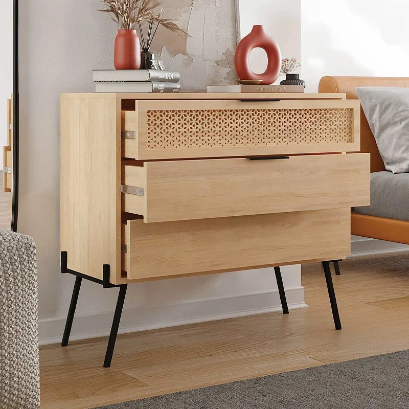 ΣΥΡΤΑΡΙΕΡΑ NAIVE MEGAPAP ΧΡΩΜΑ SAPPHIRE OAK 93,1X40X83,1ΕΚ.
