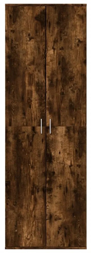 vidaXL Ντουλάπα Καπνιστή δρυς 60 x 35 x 180 εκ. από Επεξ. Ξύλο