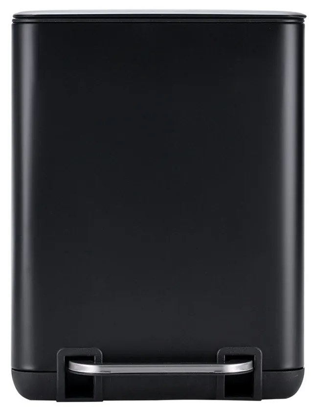 Estia 02-20941 Καλαθάκι Μπάνιου Cubic SOFT CLOSE 6lt Μαύρο