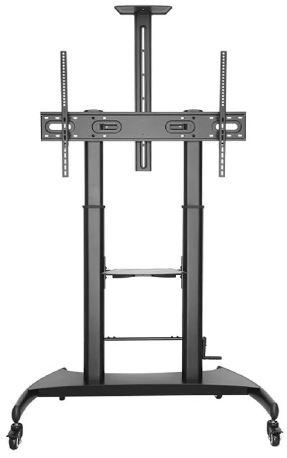 GEMBIRD HEIGHT ADJUSTABLE TV FLOOR STAND WITH CASTER WHEELS 60' - 100'