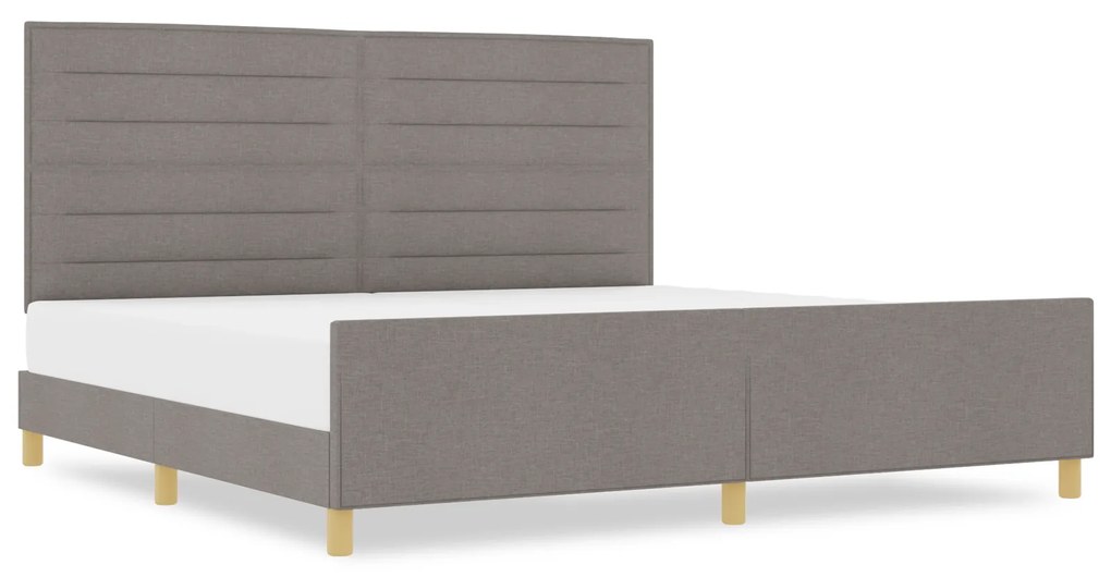 vidaXL Κρεβάτι Τάπε σε Τάπε 200x200 εκ. με ύφασμα