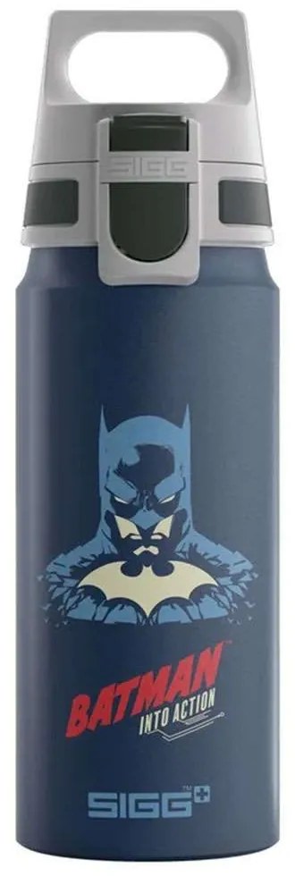 Παγούρι Παιδικό Batman Into Action 6035.20 600ml Multi-Blue Sigg 600ml Αλουμίνιο