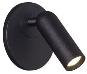 Σποτ Φωτιστικό Τοίχου Emma 8,8X4X7,5 Viokef-4244701-Μαύρο 4244701