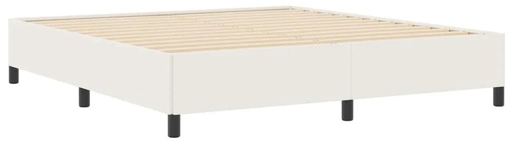 vidaXL Σκελετός Κρεβατιού Κρεμ 180 x 200 cm Βελούδο