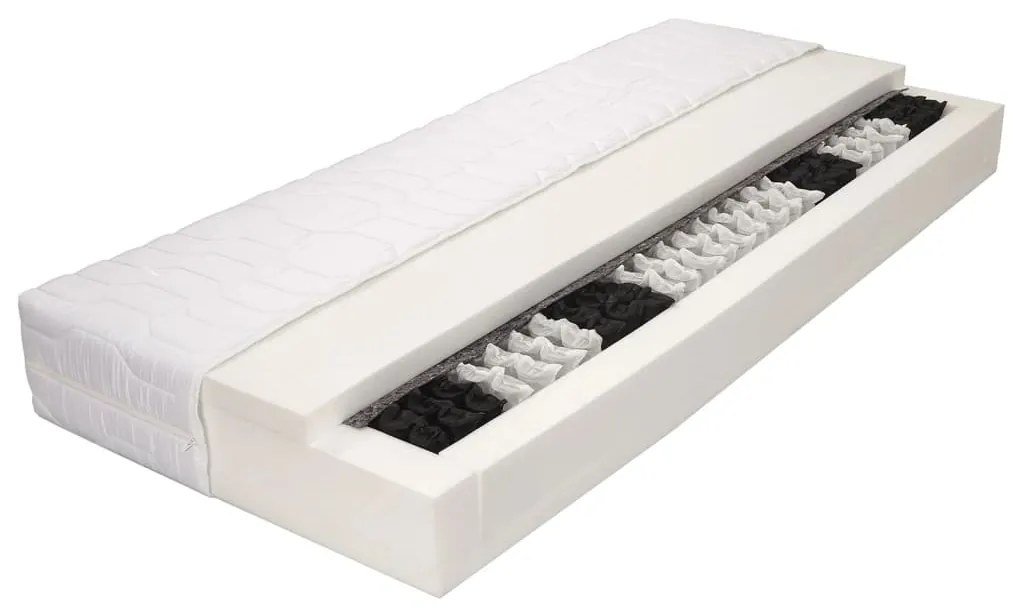 vidaXL 282810 Mattress 80x200 cm 7 Zone Pocket Spring 20 cm H2