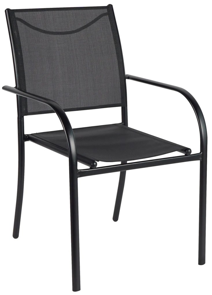 ΠΟΛΥΘΡΟΝΑ ΕΞ.ΧΩΡΟΥ REDAN HM5976.03 ΜΕΤΑΛΛΟ ΜΑΥΡΟ-TEXTILENE ΜΑΥΡΟ 56x60x88Υεκ