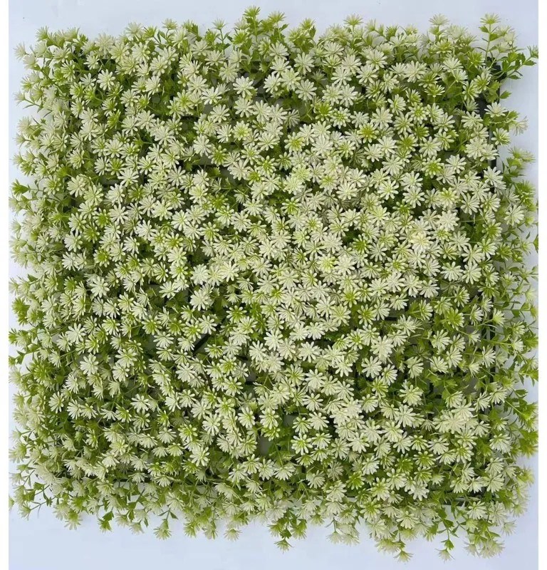 Supergreens Τεχνητή Φυλλωσιά Moss "Haircap" Λευκή 50x50 εκ.