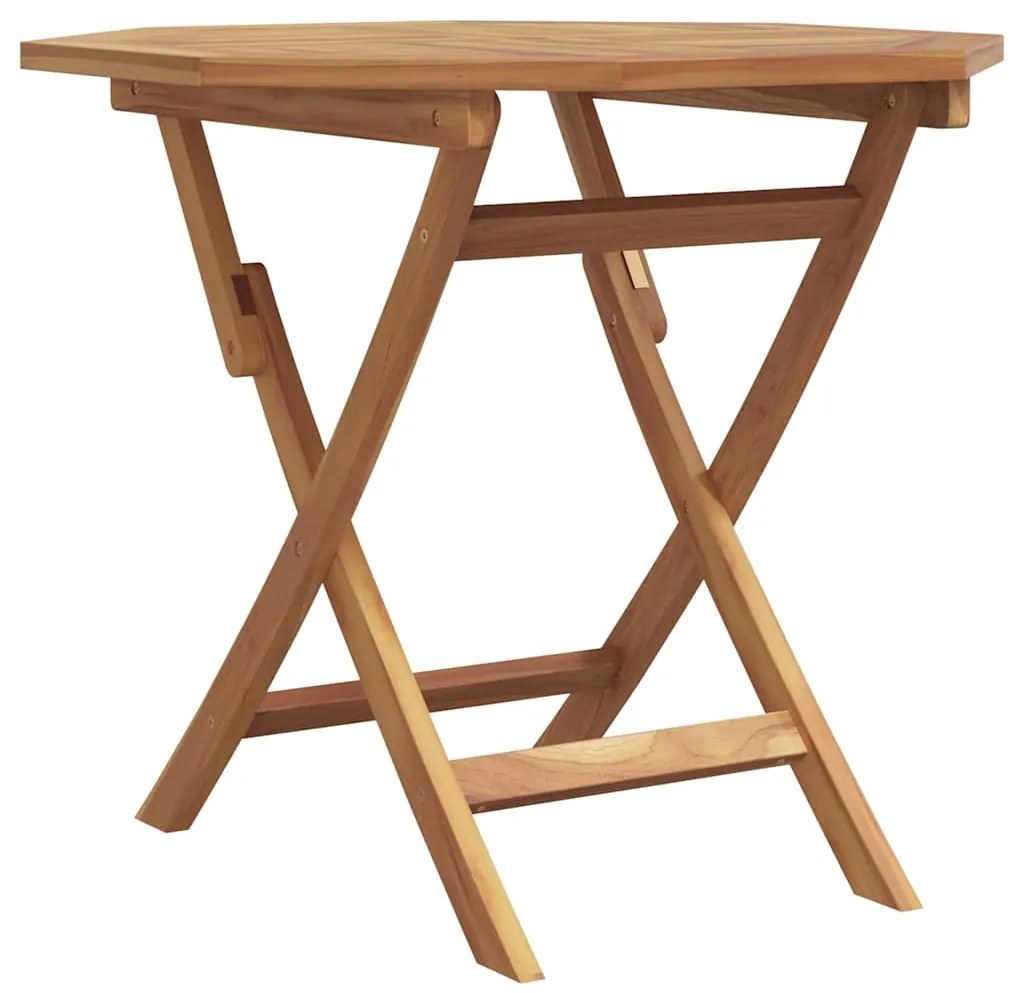 vidaXL Σετ Τραπεζαρίας Κήπου 2 pcs Καφέ Μασίφ ξύλο teak