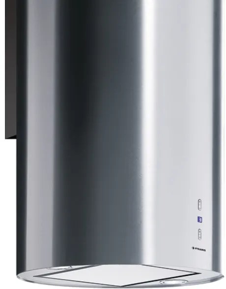 Pyramis Cilindrico Elegant Απορροφητήρας Νησίδας (Οροφής) Inox ∅43 cm