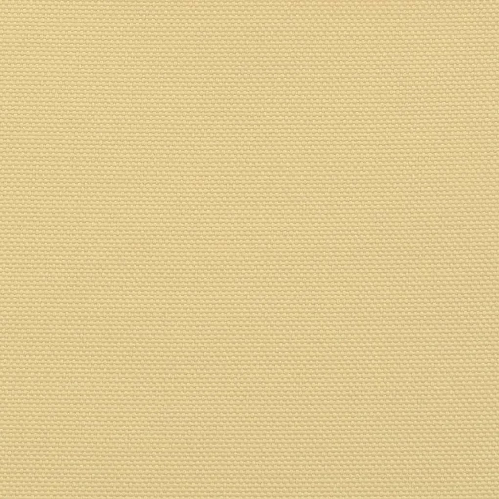 vidaXL Διαχωριστικό Βεράντας Άμμου 120x500εκ 100% Πολ. Ύφασμα Oxford