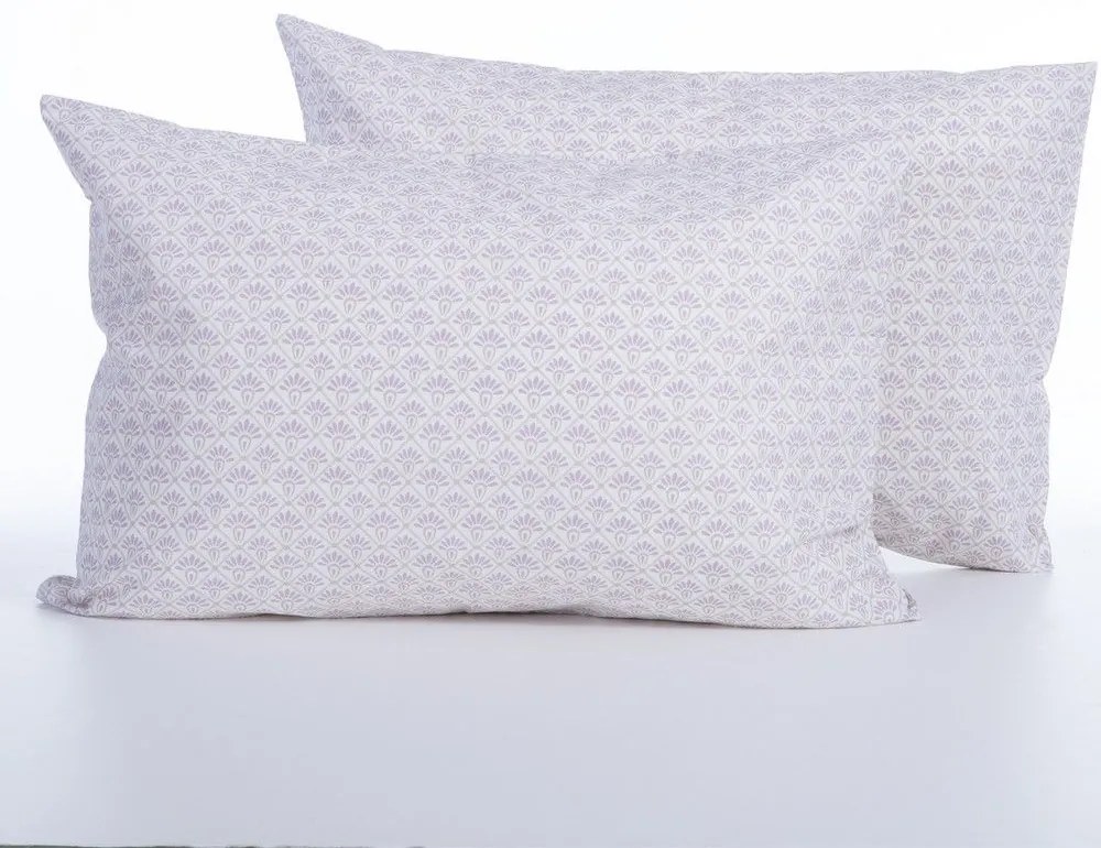 Μαξιλαροθήκη Keylan Mauve Nef-Nef Homeware 52 X 72 100% Βαμβάκι