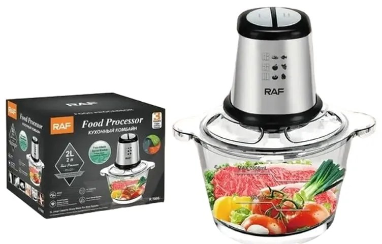 RAF Πολυκόφτης 2.0L 250W R.7005 – Food Processor