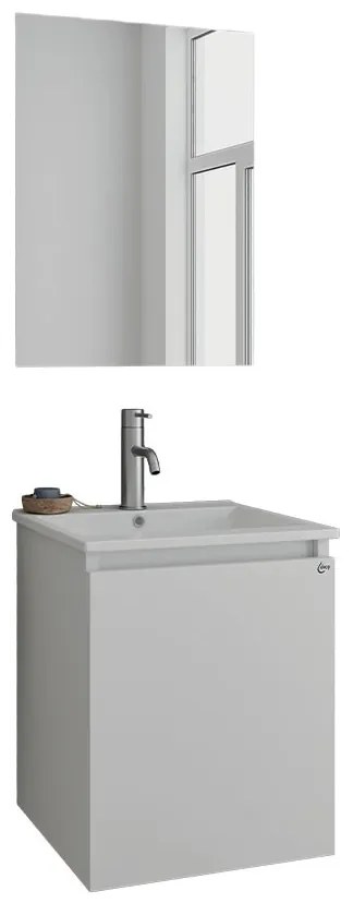 Σετ μπάνιου VERONA 40 SLIM Λευκό