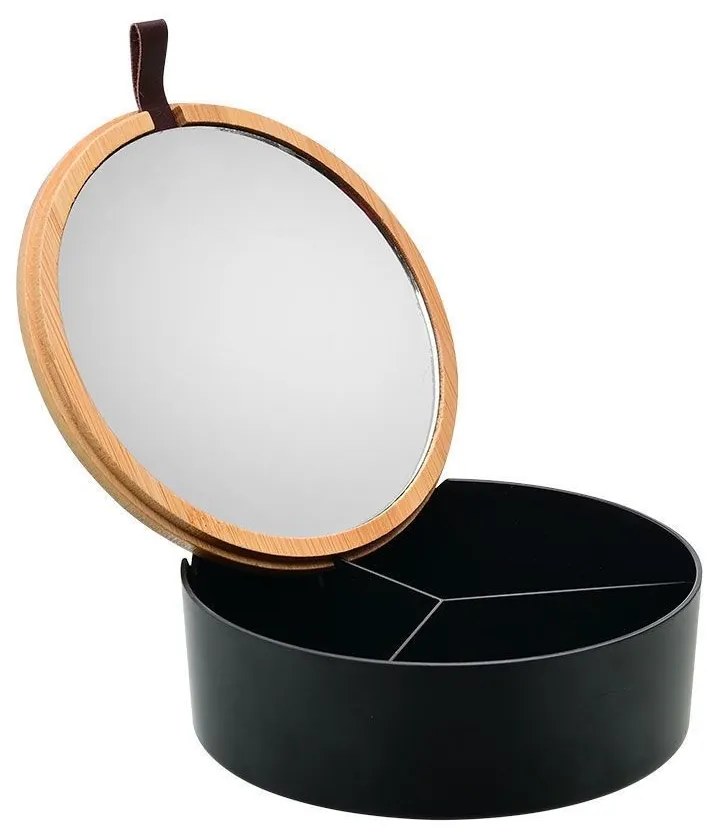 ESTIA ΚΟΥΤΙ ΑΠΟΘΗΚΕΥΣΗΣ &amp; ΟΡΓΑΝΩΣΗΣ BAMBOO ESSENTIALS ΜΕ ΚΑΘΡΕΦΤΗ