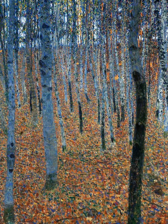 Αναπαραγωγή Beech Grove, Gustav Klimt