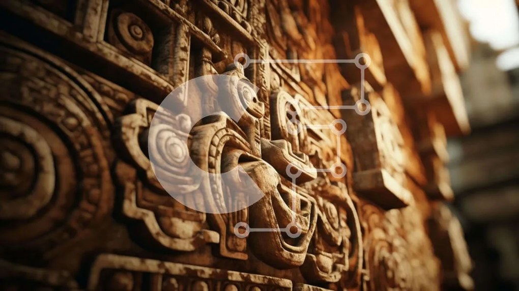 Intra Συλλεκτικό Ξύλινο Παζλ Plywood 4mm - Ιστορικός περίτεχνος τοίχος με γλυπτά Σε Ξύλινο Κουτί - Διαστάσεις Puzzle: 10x10 cm – 25 κομμάτια