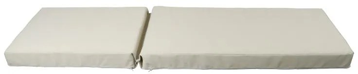 Μαξιλάρι Ξαπλώστρας Vertian Τextilene σε Mπέζ 194x58x10εκ. 194x58x10 εκ.
