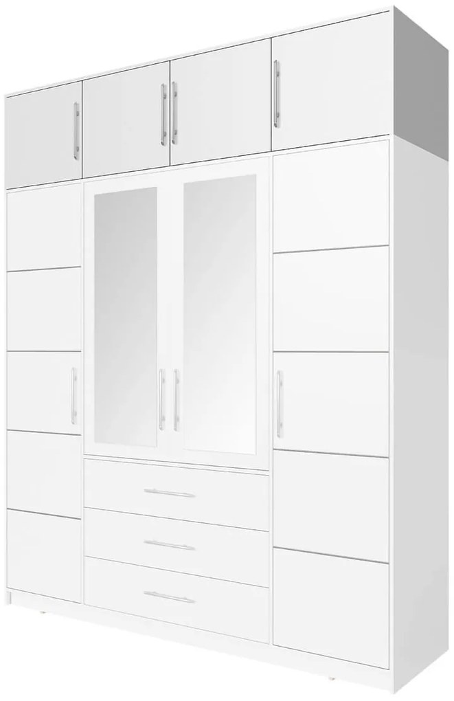 Πατάρι Ντουλάπας Τετράφυλλης Bali D4-Leuko